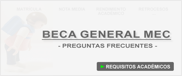 Guía Becas MEC 2023/2024 – Requisitos Académicos